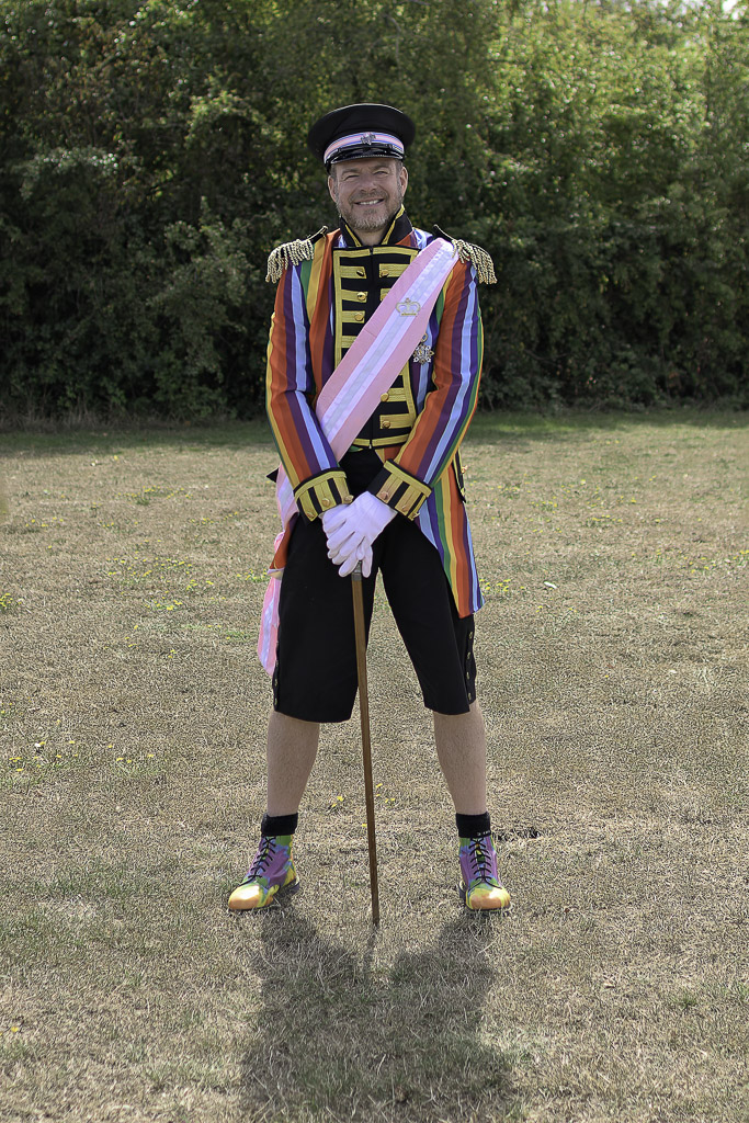 Richard in Pride Uniform