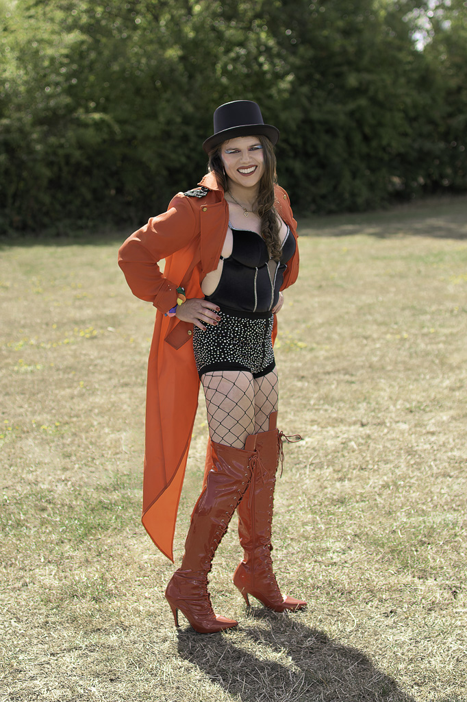 Jessica as Ring Master Basildon Pride