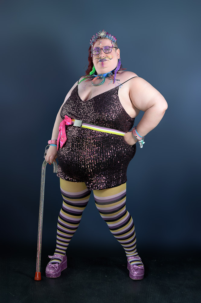 Individual photographed at the Sparkle 2026 event