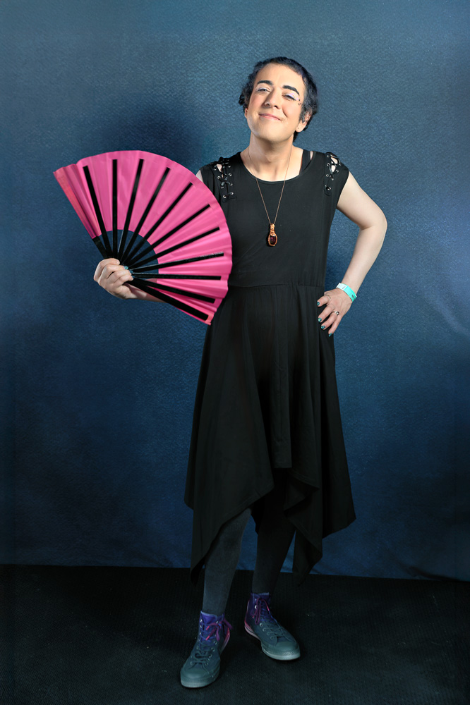 Individual photographed at the Sparkle 2026 event
