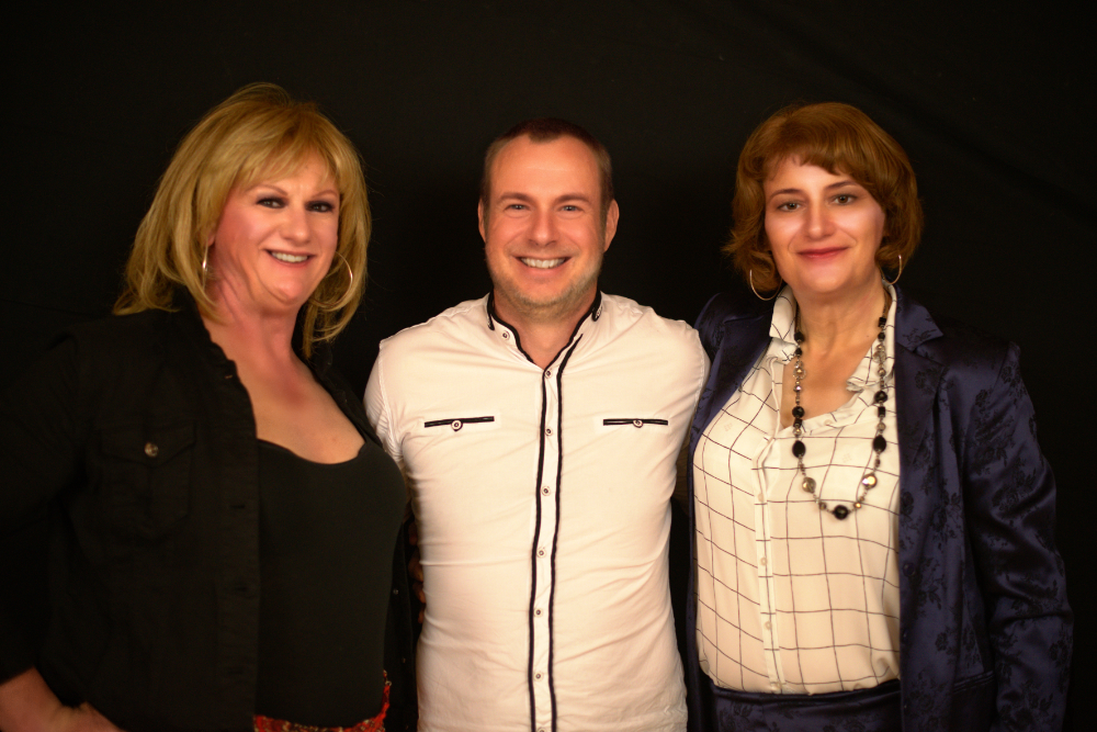 Aleix, Richard & Stephanie at Surrey Transgender Support Group